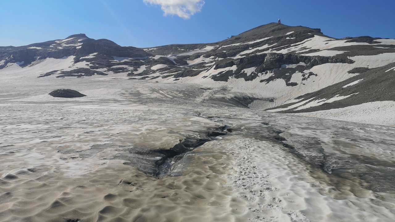 Bild Gletscher grau